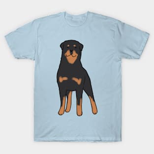 rottweiler dog illustration T-Shirt